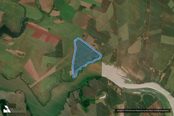 Imagem de satélite de Fazenda Quebra Canoa em Assis - SP