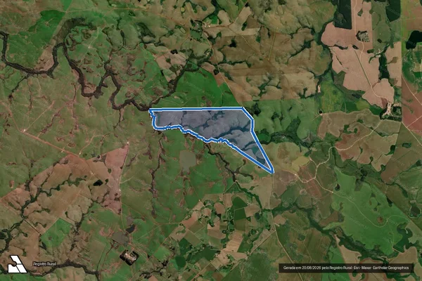 Imagem de satélite de S.D.E - S.D.E em Tupanciretã - RS