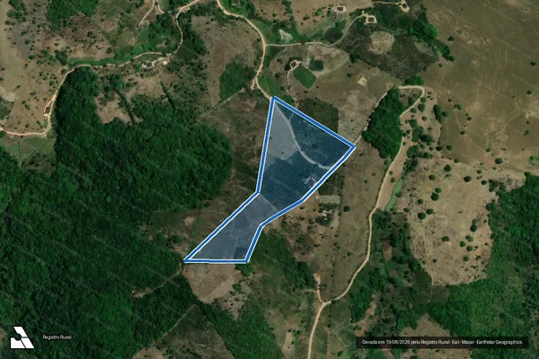 Imagem de satélite de Fazenda Chapeu de Pena - PARCELA 07 em Santana do Mundaú - AL