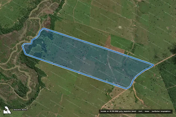 Imagem de satélite de FAZENDA BOA ESPERANCA - PARTE 1 em Itinga do Maranhão - MA