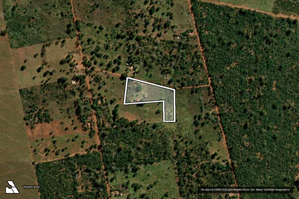 Imagem de satélite de FAZENDA NOVA ALIANÇA - ÁREA COLETIVA em Terenos - MS