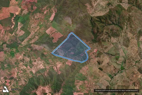 Imagem de satélite de FAZENDA SÃO JOSÉ - FAZENDA SÃO JOSÉ ? Gleba 02 em Posse - GO