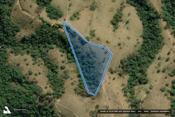Imagem de satélite de Fazenda Bom Jesus da Nova Floresta - Gleba 34 em Guaxupé - MG