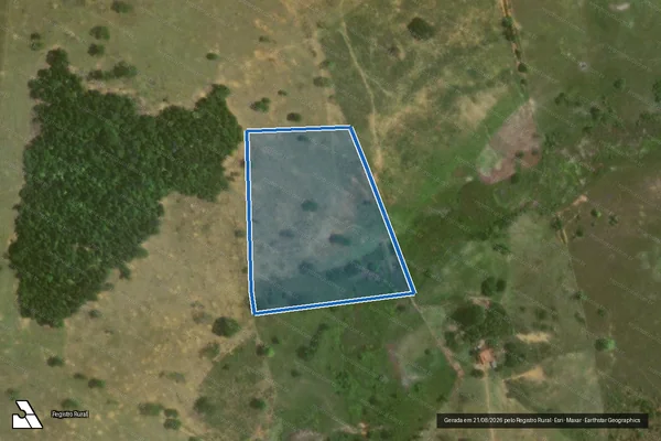 Imagem de satélite de FAZENDA PERI- PERI E ROCHEGO - Gleba B em Teixeira de Freitas - BA