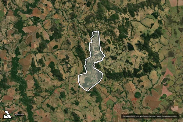 Imagem de satélite de FAZENDA SALÔBRO DE CIMA - Parte 1 em Varjão - GO