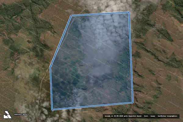 Imagem de satélite de FAZENDA VERDES MARES - FAZENDA VERDES MARES em Uruçuí - PI