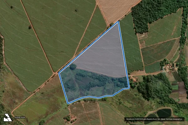 Imagem de satélite de Fazenda Água Branca e Sítio Santa Tereza ? Gleba 2  - Sítio Santa Tereza ? Gleba 2 ? Parcela 1 em Araras - SP
