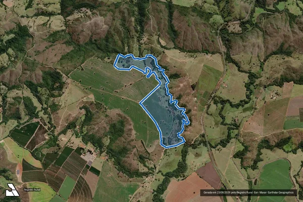 Imagem de satélite de Fazenda Sapé e Salitre - DESDOBRO 2 em Patrocínio - MG