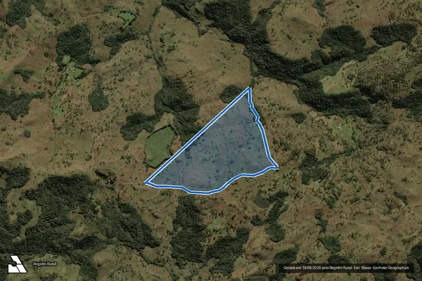 Imagem de satélite de Fazenda São João do Pelotas - Parte 7 em São Joaquim - SC