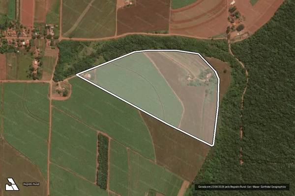 Imagem de satélite de Assentamento Estadual Monte Alegre Gleba 01 PA0009S01Q00L016 - Lote 016 em Motuca - SP