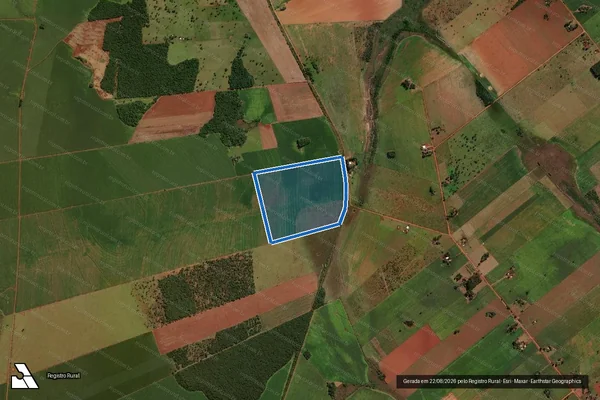 Imagem de satélite de Fazenda Santa Maria e Retiro Taquaral - Parcela 4 em Dourados - MS