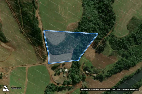 Imagem de satélite de LOTE 04 - P.A. SANTA ROSA II - GLEBA A em Abelardo Luz - SC