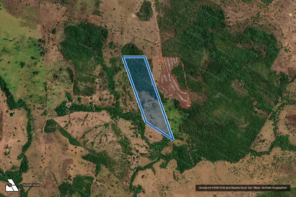 Imagem de satélite de LOTE 133 DO LOTEAMENTO MEARIM FLS:3-B em Miracema do Tocantins - TO