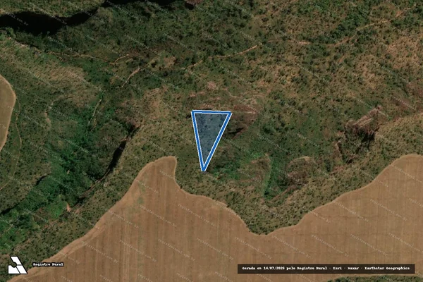 Imagem de satélite de FAZENDA SABIÁ ? GLEBA C - Parte 1 em Uruçuí - PI