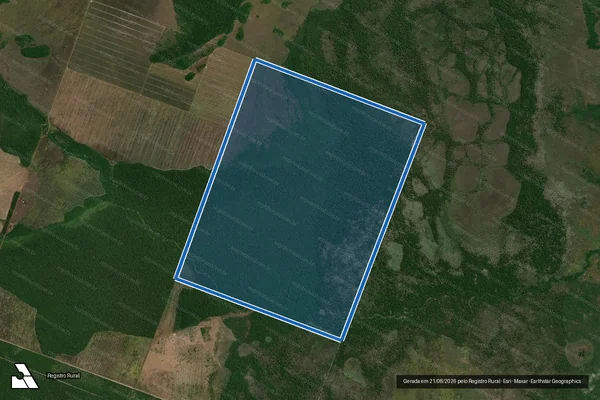 Imagem de satélite de FAZENDA SÃO JOSÉ - Parte 1 em Santana do Araguaia - PA