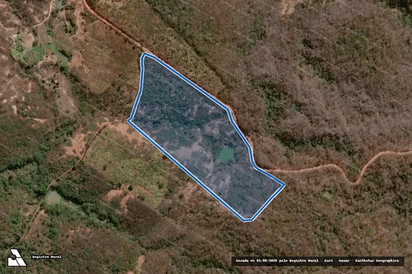 Imagem de satélite de LAGOA DO TANQUE ? FAZENDA BOQUEIRÃO - LAGOA DO TANQUE ? FAZENDA BOQUEIRÃO em Salinas - MG