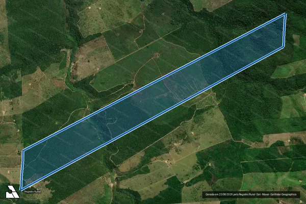 Imagem de satélite de FAZENDA ESPERANÇA - PARTE 1 em Bom Jesus das Selvas - MA