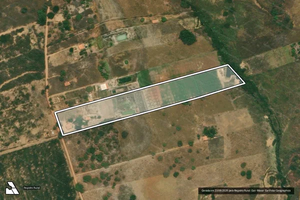 Imagem de satélite de Fazenda Estiva - Parte 1 em Montezuma - MG