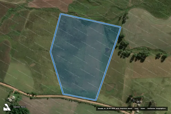 Imagem de satélite de PE RENASCER - LOTE 90B em Canguçu - RS