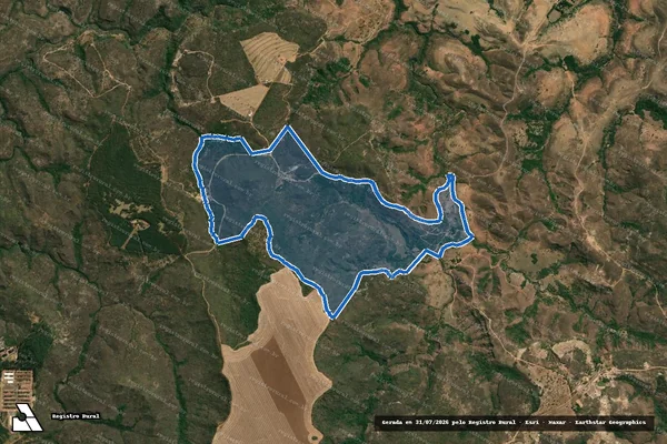 Imagem de satélite de FAZENDA PRATA DOS NETOS, LUGAR CHUPETE - Parte 4 em Presidente Olegário - MG