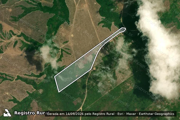 Imagem de satélite de LOTE 01, VILA NOVO MUNDO RURAL