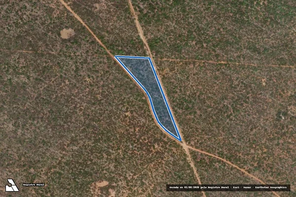 Imagem de satélite de Projeto de Assentamento Dezinho Ângelo - Parte 3 em Parnamirim - PE