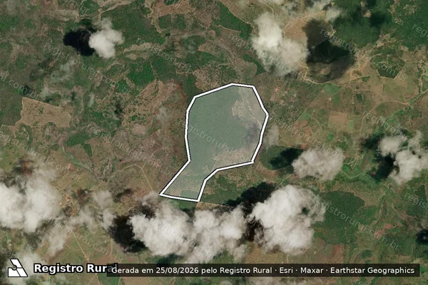 Imagem de satélite de FAZENDA TEBAIDA - Parte 2 em Mundo Novo - BA