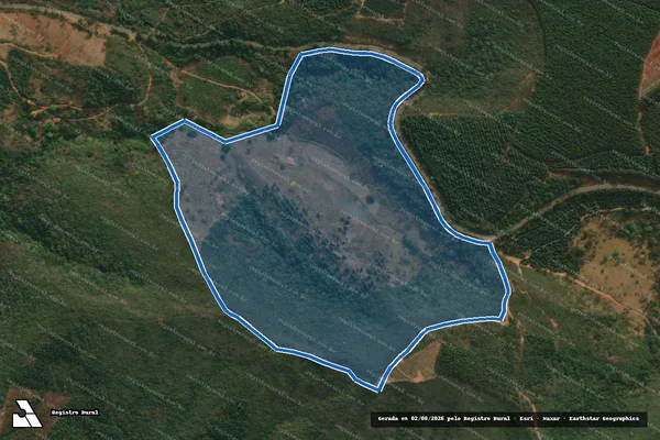 Imagem de satélite de Macuco - PARCELA 02 em Capelinha - MG