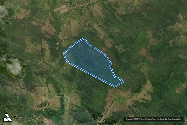 Imagem de satélite de FAZENDA SÃO BENTO DO NORTE - Parte 1 em Almenara - MG