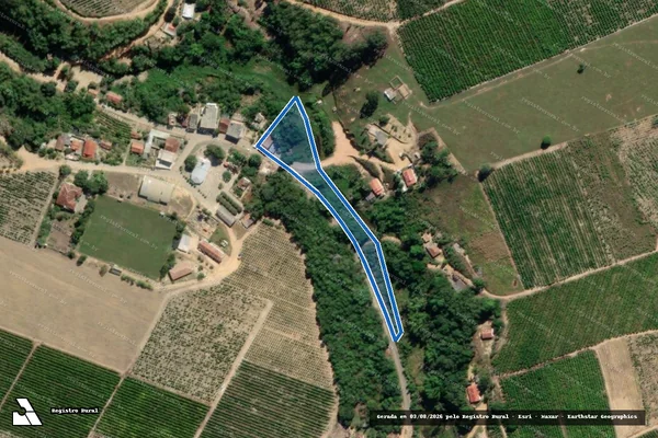 Imagem de satélite de Sitio Santa Helena - Parte 1 em Jaguaré - ES