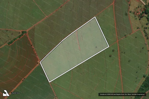 Imagem de satélite de Sítio Boa Esperança - PARCELA 2 - PARCELA 4B em Igarapava - SP