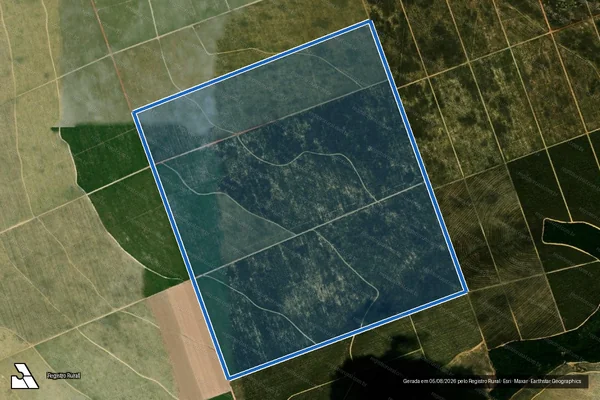 Imagem de satélite de Fazenda Santa Cruz - Parte 1 em Canguaretama - RN