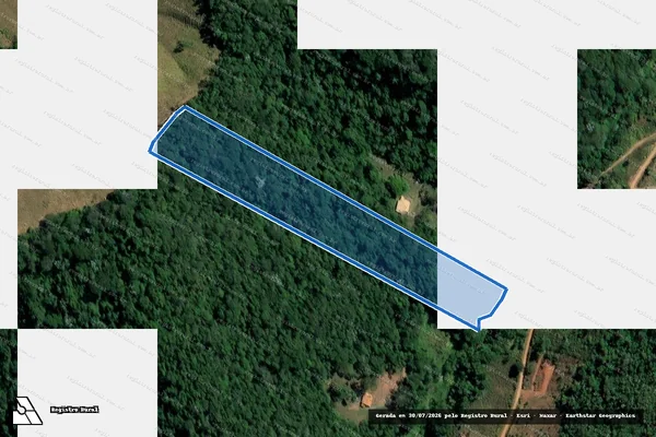 Imagem de satélite de Gleba C ? Fazenda Floresta - Gleba 07 em Lima Duarte - MG