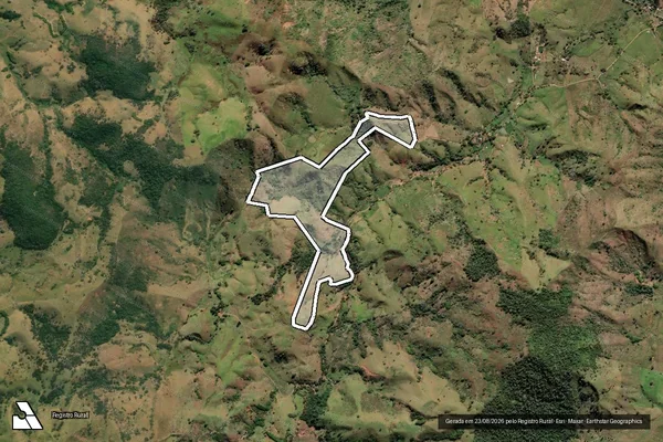 Imagem de satélite de Fazenda Furquilha - GLEBA A em Bom Jesus do Itabapoana - RJ