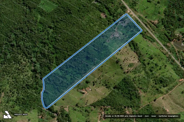 Imagem de satélite de LOTE 24-PA BARRA DO LONTRA - LOTE 24 em Xambioá - TO