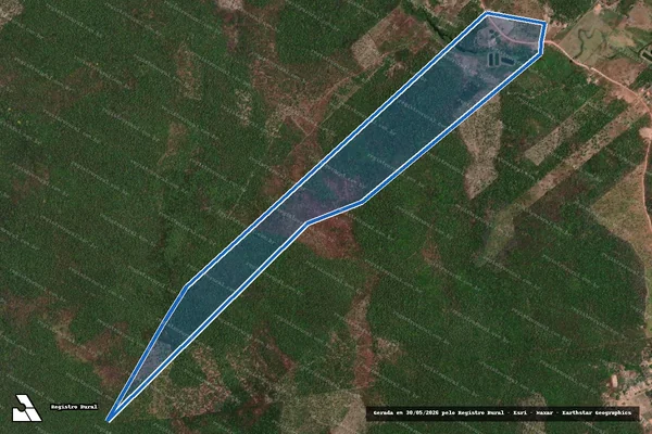 Imagem de satélite de Bueno Aires - Parcela 1 em Coelho Neto - MA