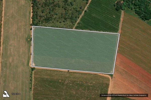 Imagem de satélite de FAZENDA BOA VISTA - Parte 1 em Patrocínio - MG