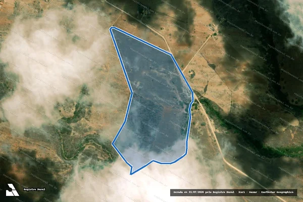 Imagem de satélite de FAZENDA DIOGO - Gleba  - BA em Paripiranga - BA