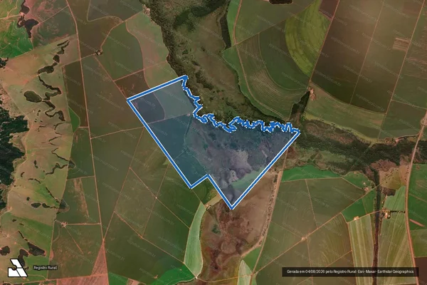 Imagem de satélite de Fazenda Luso Brasileira em Rondonópolis - MT