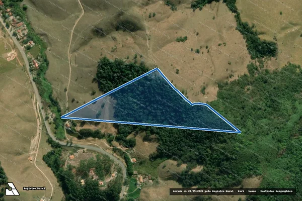 Imagem de satélite de Sitio dos Ipês II - Sitio dos Ipês II em Natividade da Serra - SP