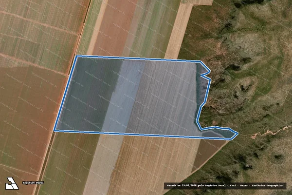 Imagem de satélite de FAZENDA GUARAUNA - 001 em Formosa do Rio Preto - BA