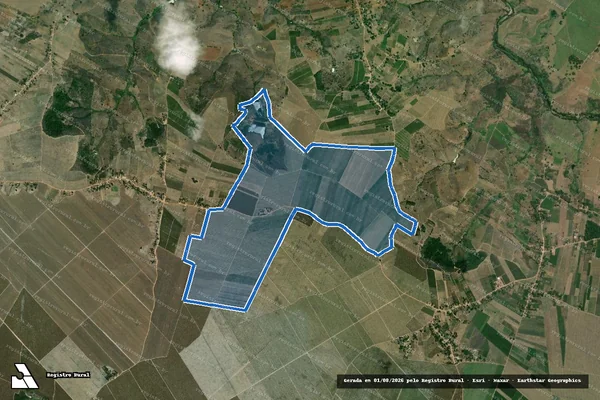 Imagem de satélite de FAZENDA BARRA DA URUBA - Parte 1 em Junqueiro - AL