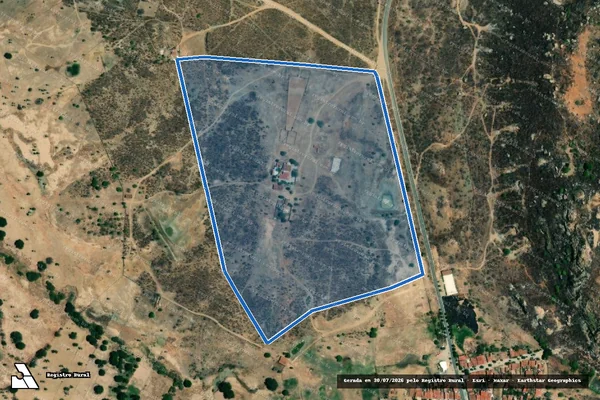 Imagem de satélite de FAZENDA JUNCO - REMANESCENTE em Catingueira - PB