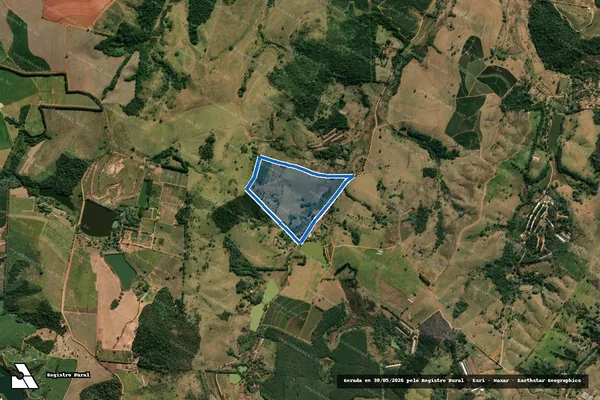 Imagem de satélite de FAZENDA SAO JOSE - Faz Sao Jose Gleba C em Amparo - SP