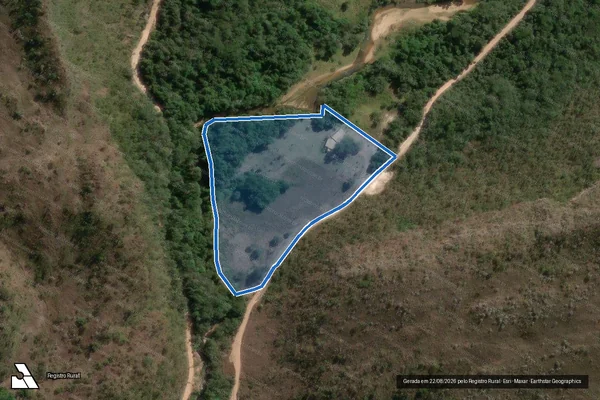Imagem de satélite de Fazenda Água Quente - GLEBA-B em Delfinópolis - MG
