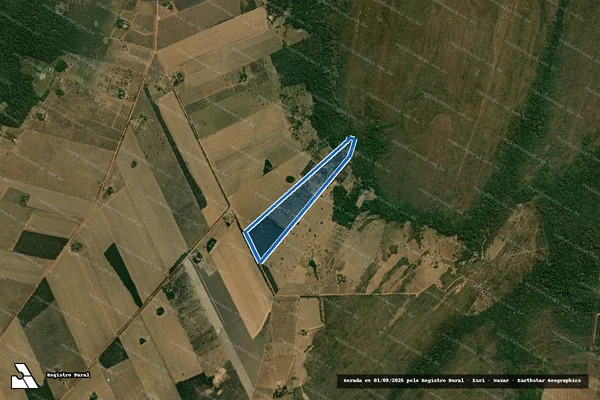 Imagem de satélite de PROJETO DE ASSENTAMENTO CAETÉ ? LOTE / 18 - LOTE ? 018 em Diamantino - MT
