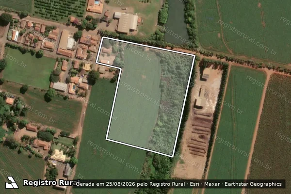 Imagem de satélite de Sítio Heriqueta - PARTE 1 em Araras - SP