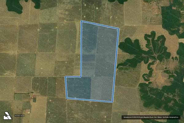 Imagem de satélite de FAZENDA MACAÚBA II - 001 em Açailândia - MA