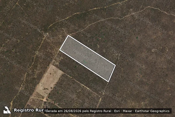 Imagem de satélite de Lote 16 - Projeto de Assentamento Edimilson de Araújo - Projeto de Assentamento Edimilson de Araújo Lt 16 em Lagoa Grande - PE