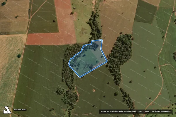 Imagem de satélite de FAZENDA FAZENDINHA - Gleba 04 em Itaberaí - GO